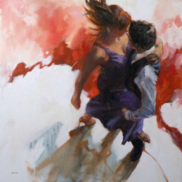 Танец живопись Аллен Бентли