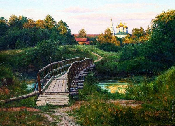 Художник Станислав Брусилов пейзажи