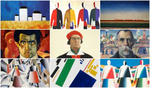 Малевич портрет Матюшина