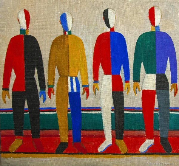 Казимир Малевич. Спортсмены. 1930–1931