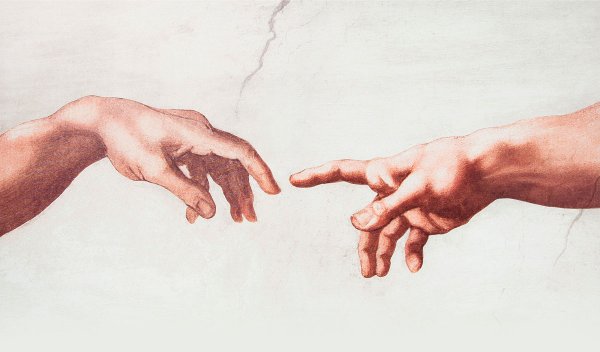 Микеланджело Буонарроти Сотворение Адама