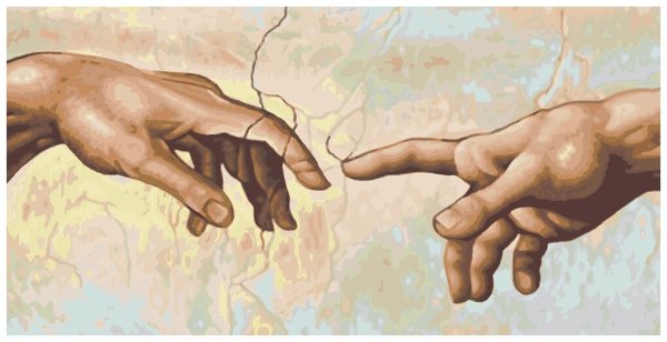 Леонардо да Винчи адам и Бог