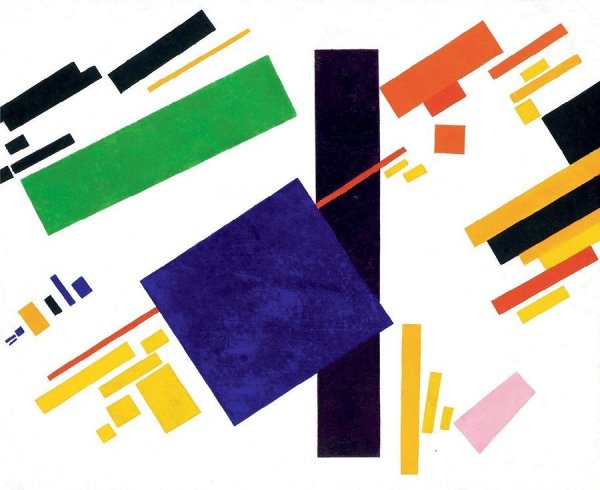 Казимир Малевич Супрематическая композиция 1916