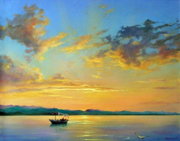 Художник Дмитриев Георгий море