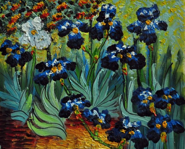 Ирисы картина Винсента Ван Гога