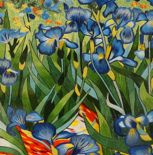 Ирисы, Ван Гог
