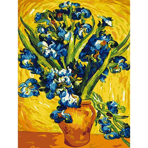 Ваза с ирисами Ван Гог