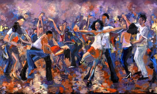 Сальса Руэда танец