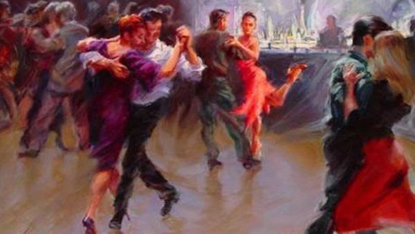 Милонга танго танец