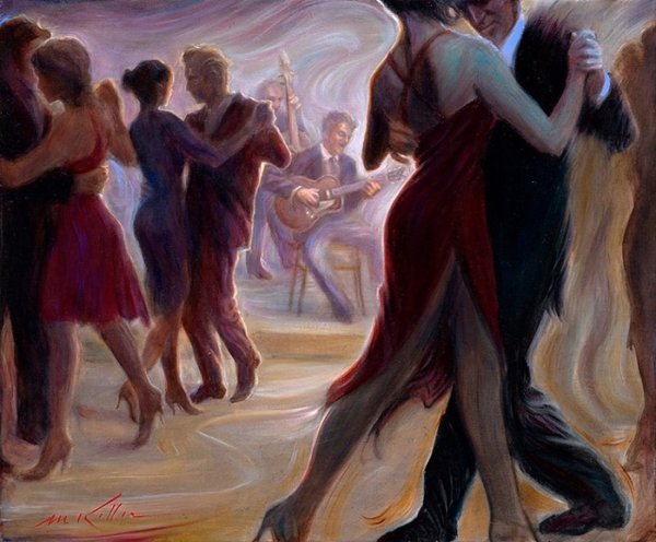Танцы картины художников