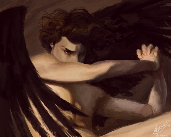 Падший ангел Люцифер Кабанель