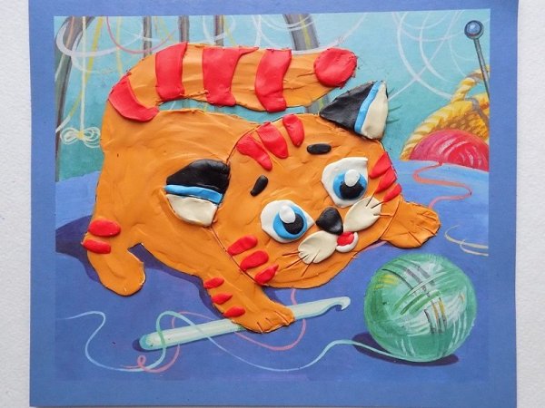 Пластилиновая живопись