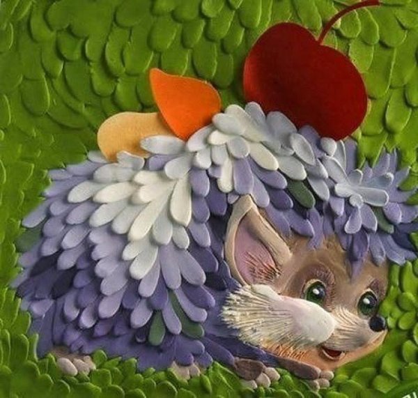 Пластилиновая живопись