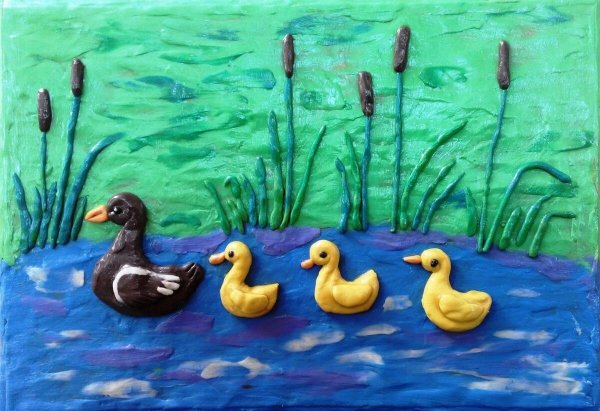 Пластилинография морская черепашка