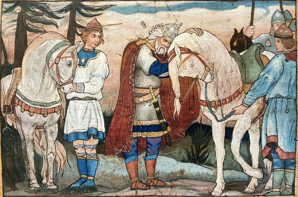 В.М.Васнецов песнь о вещем Олеге