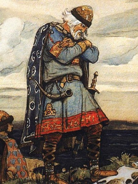 Вещий Олег картина Васнецова