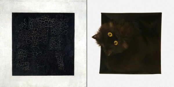 Казимир Малевич картины черный квадрат