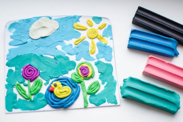 Картины из пластилина