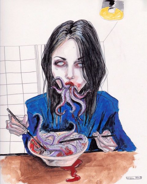 Фрэнсис Кобейн рисунки