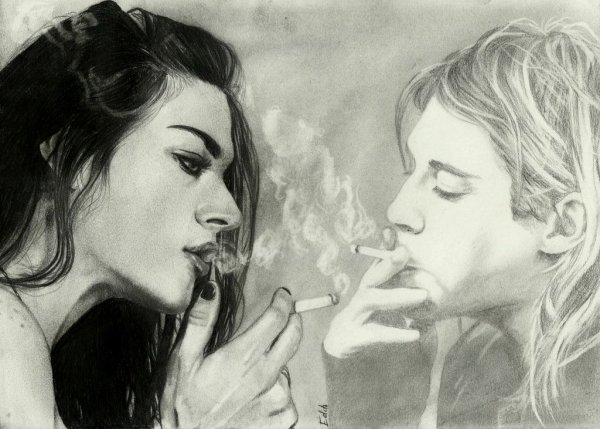 Фрэнсис Кобейн картины