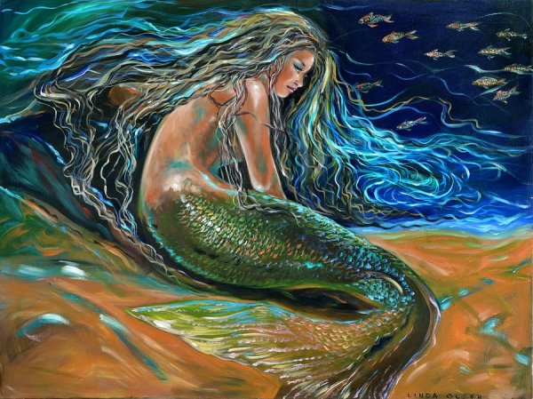 Русалки картины художников