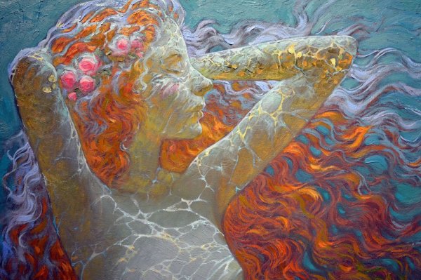 Виктор Низовцев художник картины русалки