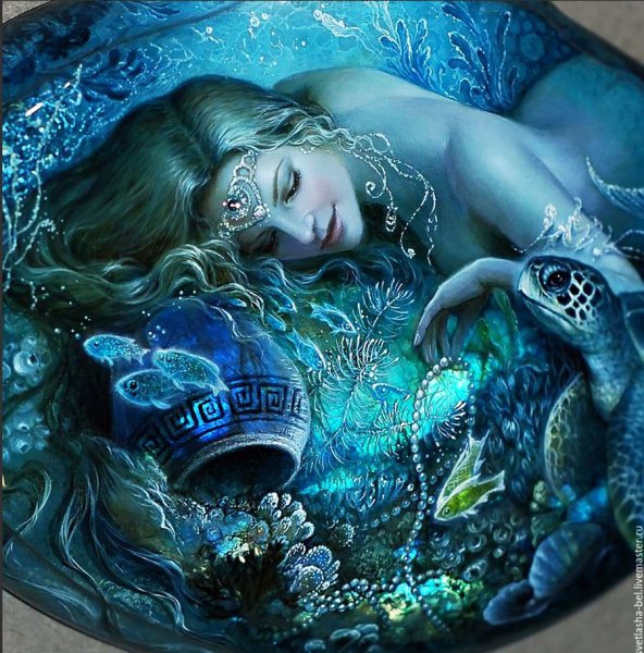 Русалка и корабль