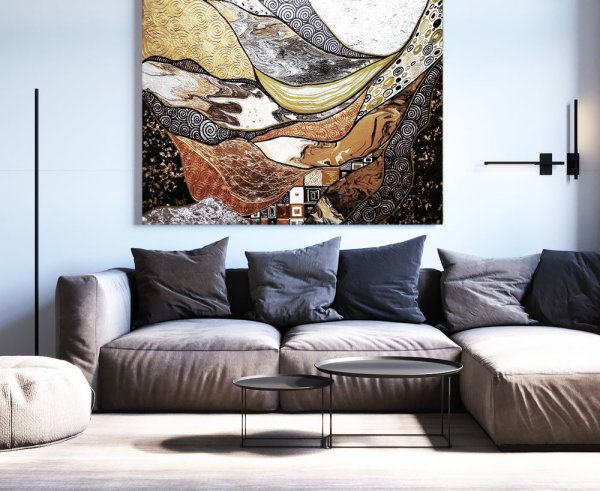 Абстрактная живопись для интерьера