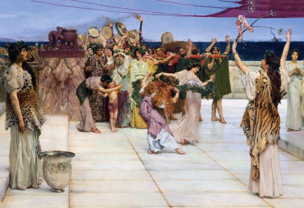 Лоуренс Альма Тадема древняя Греция