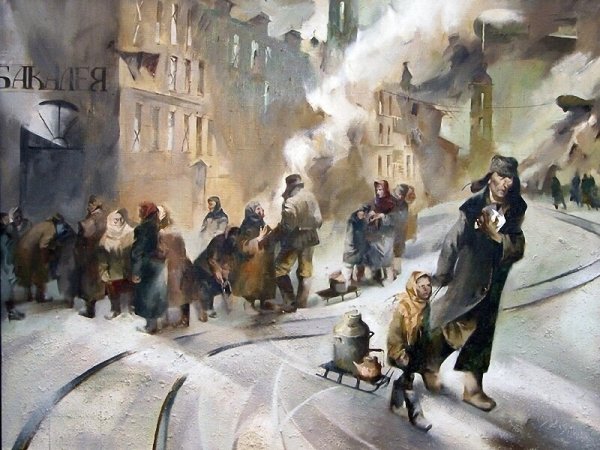 «Блокадный Ленинград» н. Цуцина