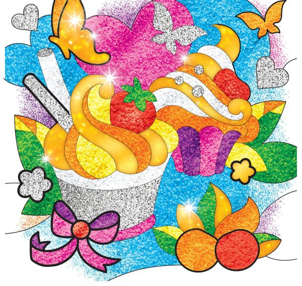 Панно из песка