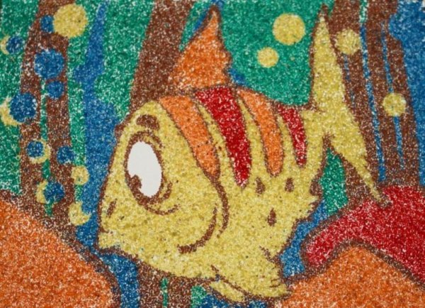 Фантазёр фреска Тропическая рыбка