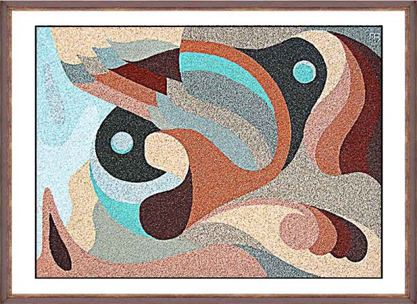 Ako Tsubaki картины из песка