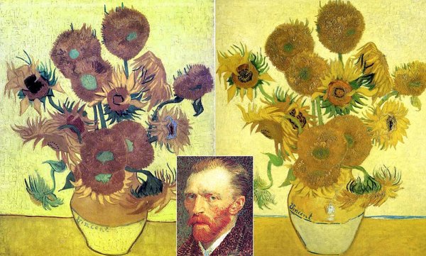 Ван Гог Подсолнухи 1887