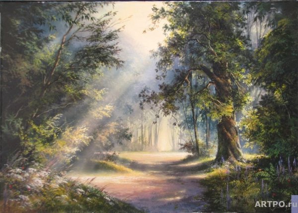 Белорусский художник-пейзажист Юшкевич Виктор Николаевич