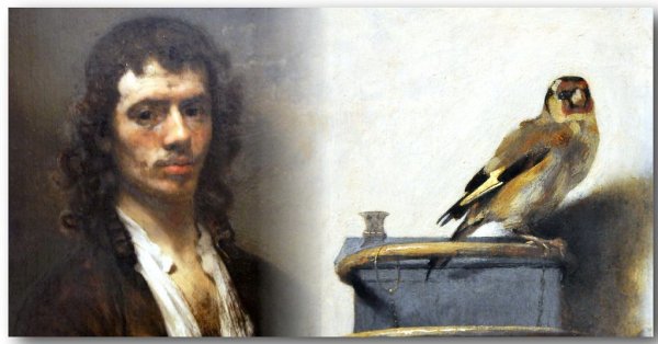 Фабрициус щегол картина