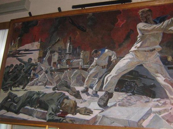 Оборона Севастополя картина Дейнеки