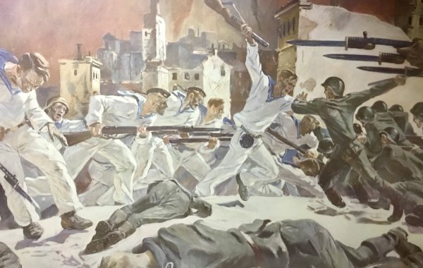 Дейнека оборона Севастополя 1942