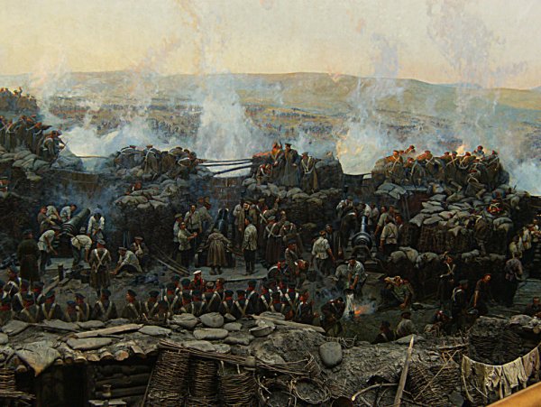 Оборона Севастополя картина Дейнеки