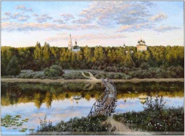 Исаак Левитан Тихая обитель