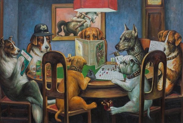 Кассиус Кулидж собаки