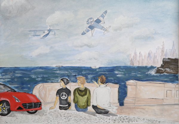 Дейнека будущие летчики картина