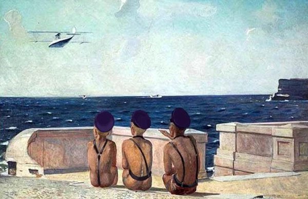 Александр Александрович Дейнека будущие летчики