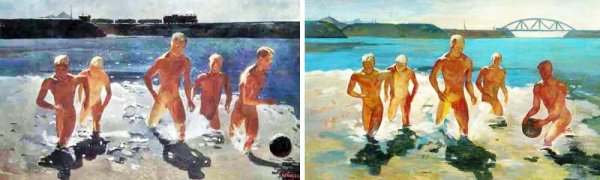 Александр Дейнека будущие летчики