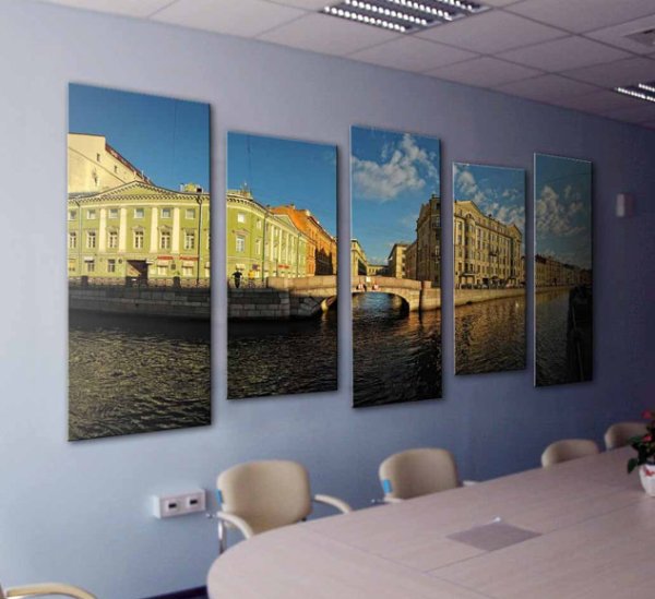 Модульная картина офис