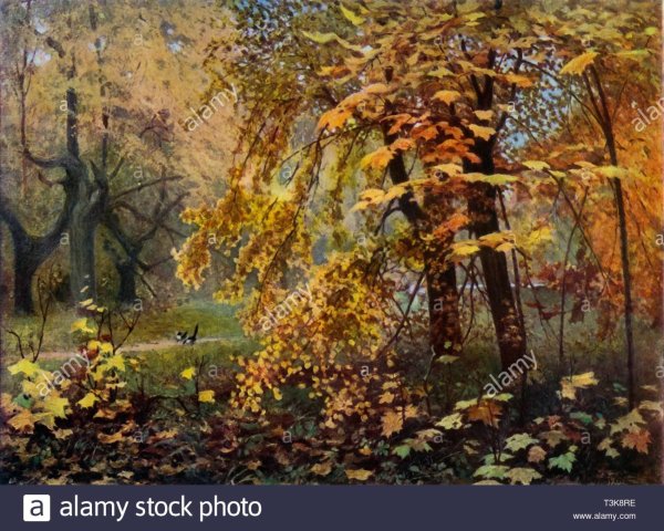 Илья Семёнович Остроухов Золотая осень 2 класс