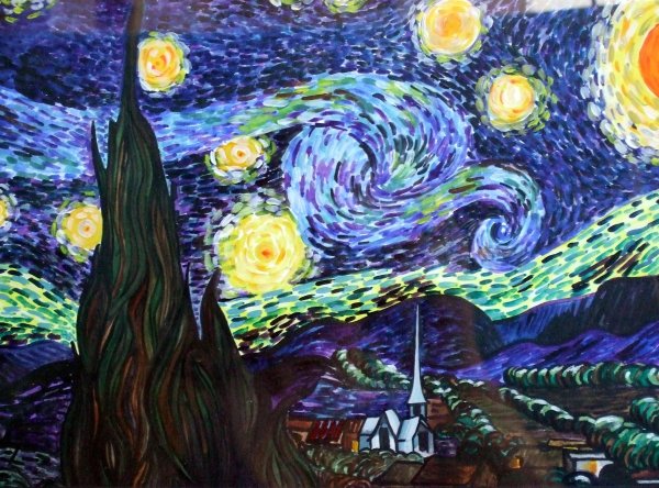 Клод Моне и Ван Гог