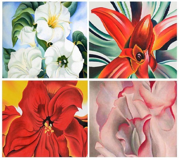 Джорджия о'Кифф черный Ирис