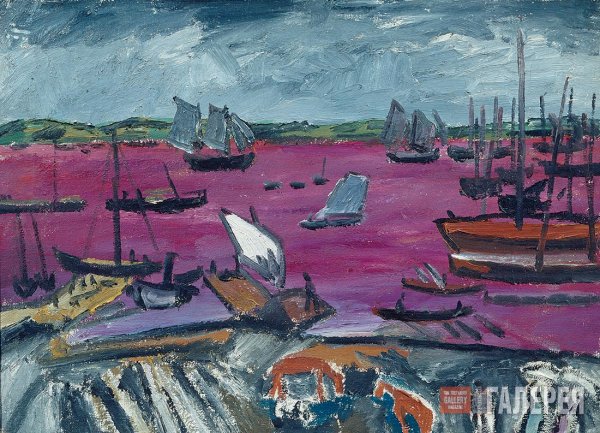 Михаил Ларионов море