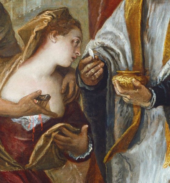 Лоренцо Лотто Венера и Амур